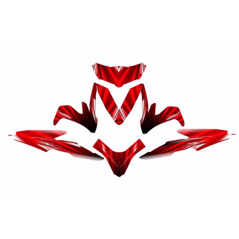 decal beat new / decal motor  beat street / stiker beat new