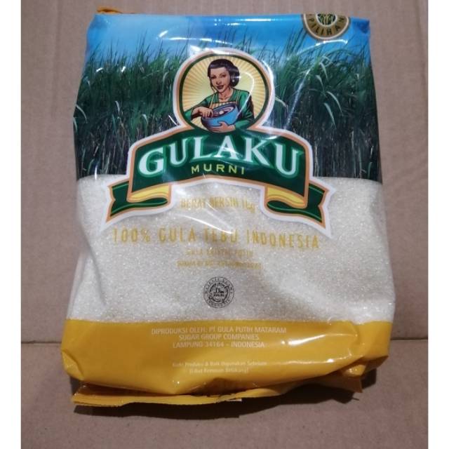 Gulaku 1 kg Gula pasir kemasan kuning