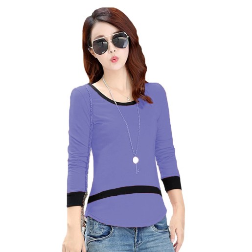 Fifi FASHION Blus Tangan Panjang Wanita Gaya Korea - Elina