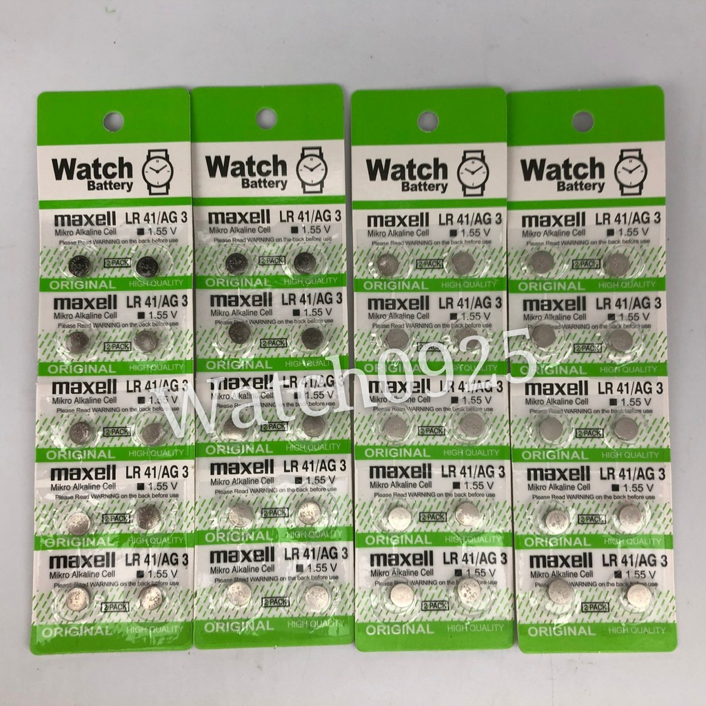 Baterai Kancing bulat AG3 / LR41/ AG 3 / LR 41/ SR 41Watch