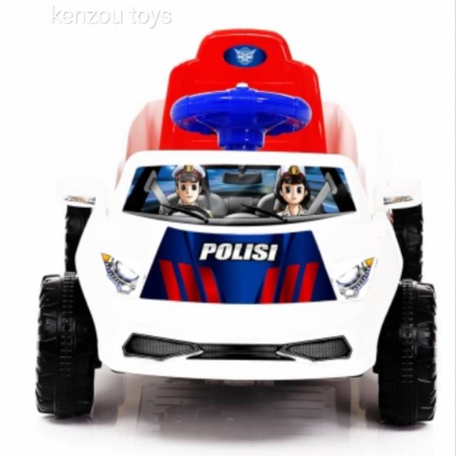 Mainan Mobil Polisi Dorong