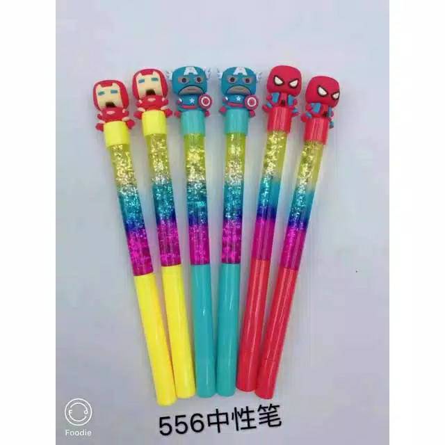 

Pen gel Glitter Avengers