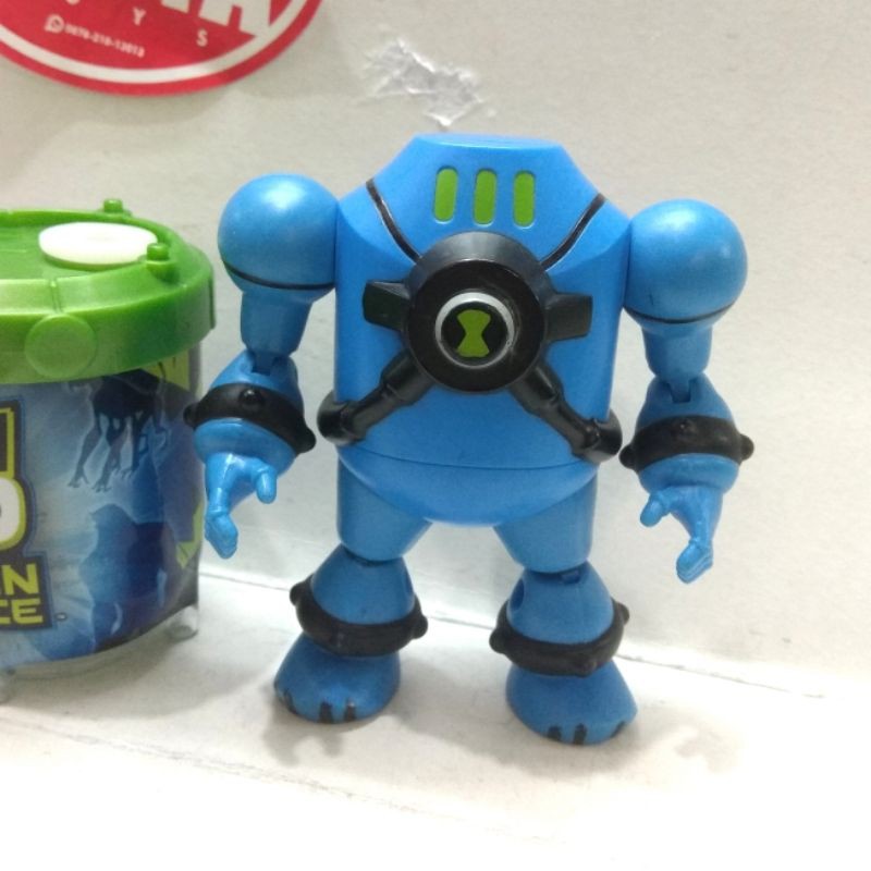 BEN 10 NRG BLUE BIRU ULTIMATE ACTION FIGURE BEN10 ALIEN bukan omnitrix