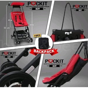 Perfect  Cocolatte Pockit 2S CL 839 Stroller with backpack