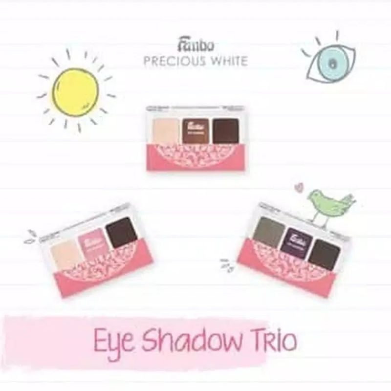 Fanbo Eyeshadow Trio eye shadow