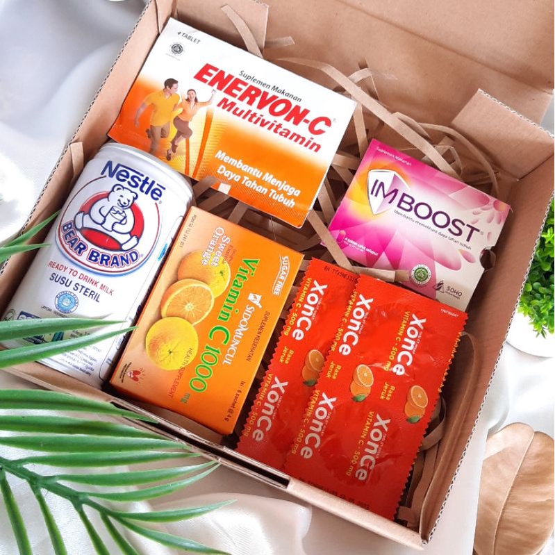 HAMPERS ISOMAN / HEALTHY BOX / HEALTHY KIT / GIFT BOX COVID (paket E)
