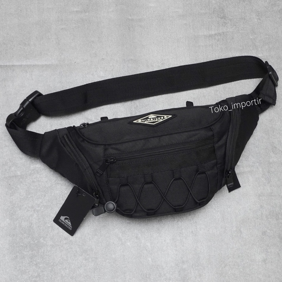 Waistbag Quiksilver Pria Import Mirror Original Tas Pinggang Pria Swap Out