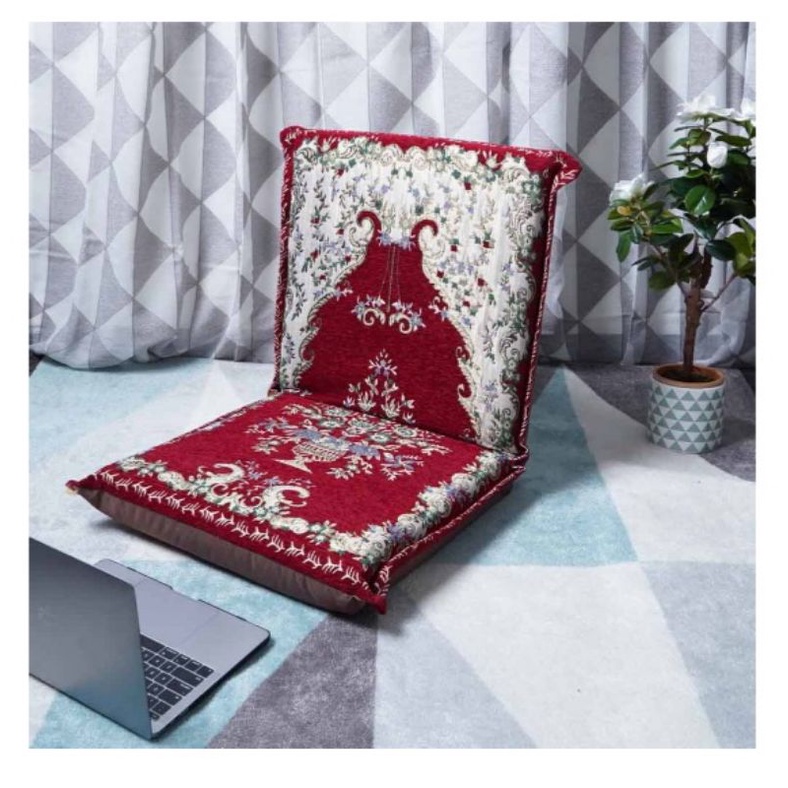 Soleil kursi lipat lesehan kursi lantai - merah