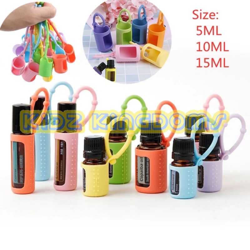 Silicone Case Botol Essential Oil - Casing Silikon Botol Essential Oil