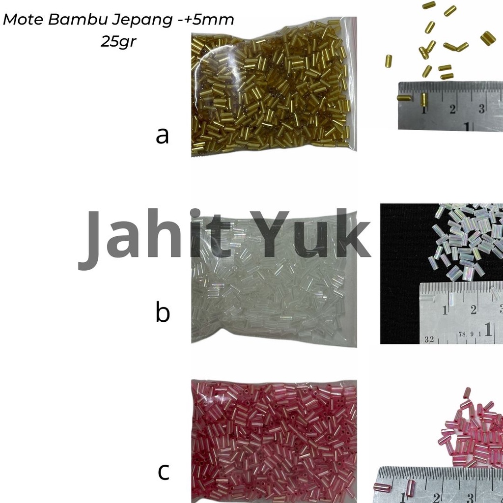 Payet Bambu / Mote Payet Batang Jepang ORIGINAL -+5mm