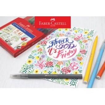 

[[COD]] Faber Castell Calligraphy Brush Pen 12 Warna Brushpen Bujo Kaligrafi TERJAMIN Kode 272