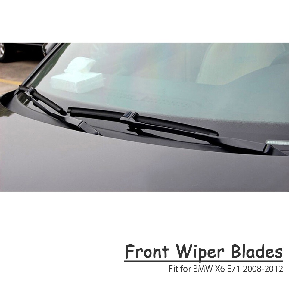 Blade Wiper Kaca Depan Mobil Untuk BMW X6 E71 E72 F16 2016 2017 2018 08-15 M