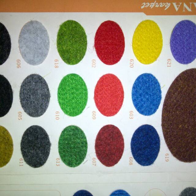 Karpet polos buana dan emeral