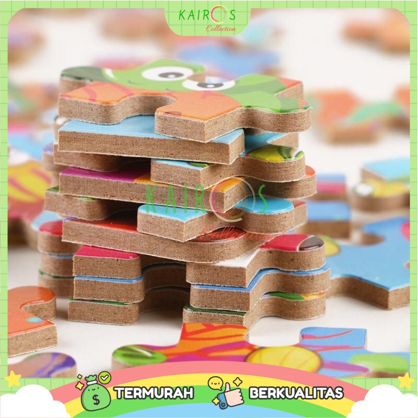 Mainan Edukasi Anak Puzzle Jigsaw - Isi 60 keping