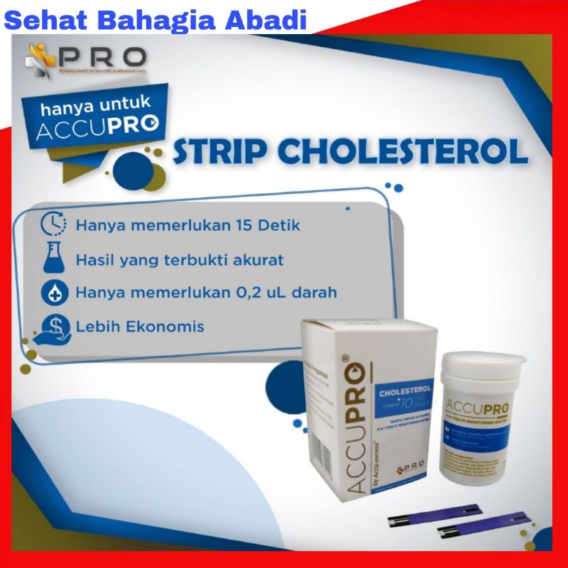 Accupro Cholesterol / Strip Accupro Kolesterol / Strip Kolesterol Accupro