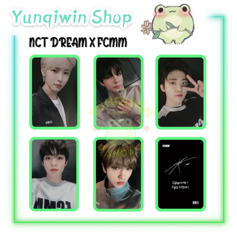 photocard nct dream fcmm unoff