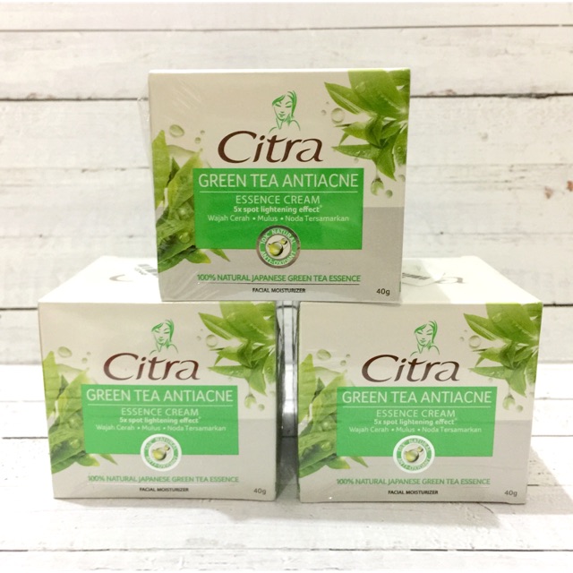 green tea anti acne essence cream