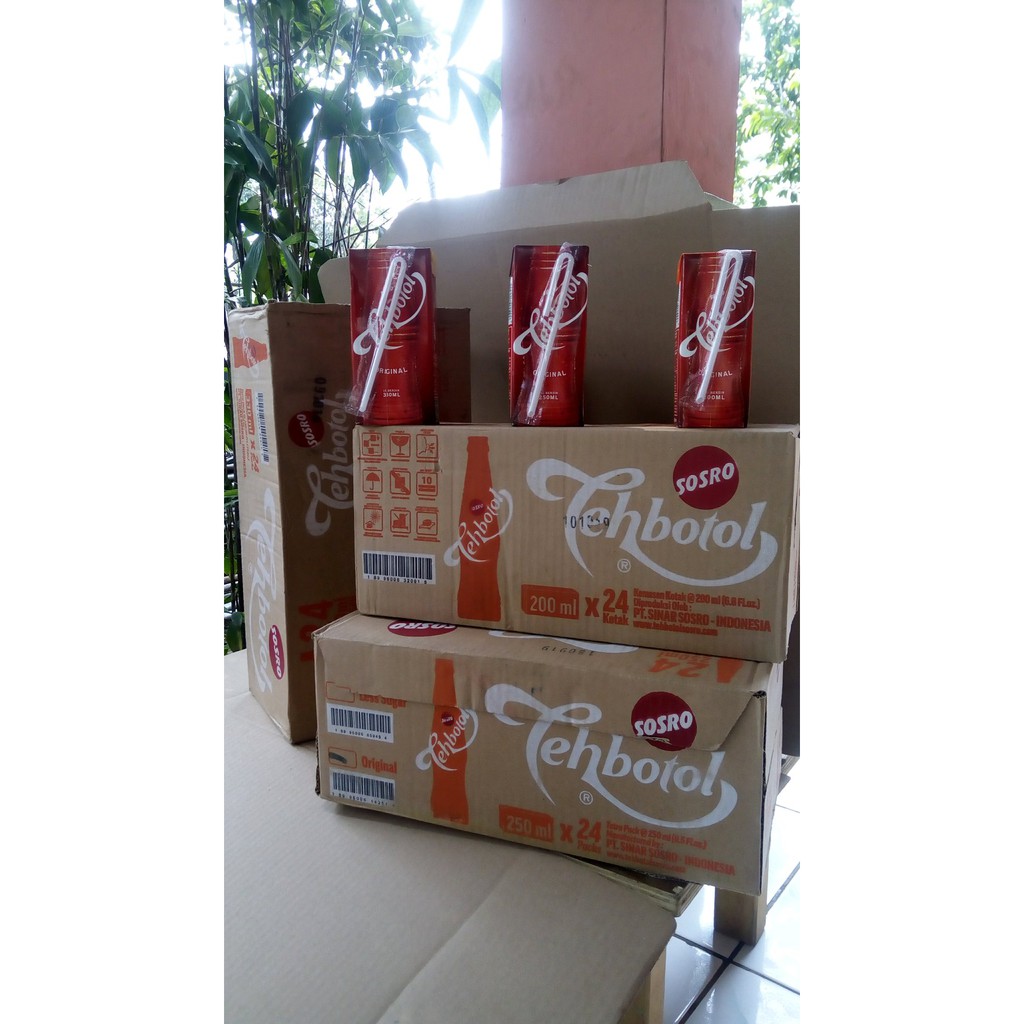 

Teh Botol Sosro Kotak 200 Ml isi 24 pcs/Kartonan