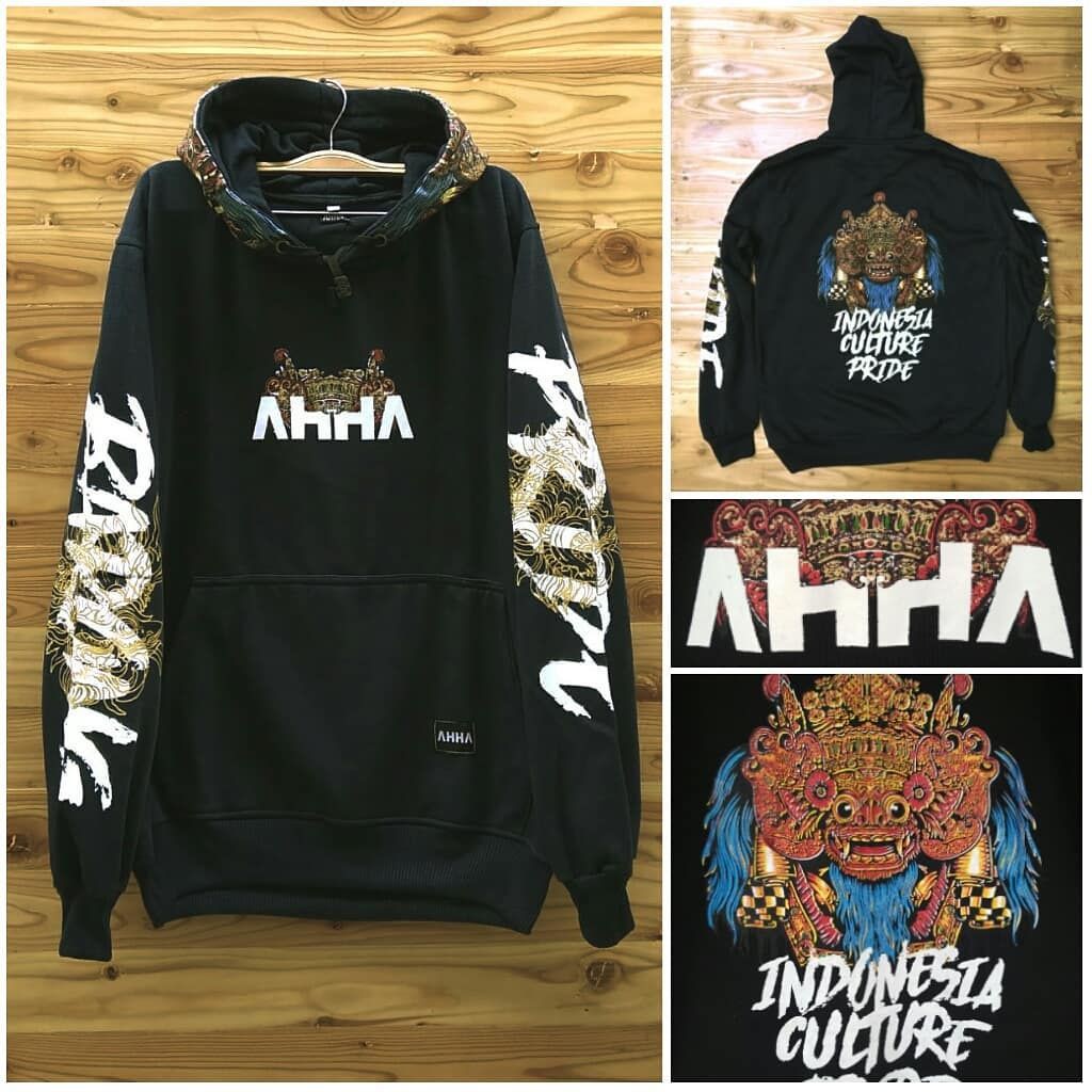 SWEATER AHHA/JAKET AHHA/HOODIE AHHA/AHHA BARONG BALI/AHHA RHINO/AHHA WAYANG/AHHA ROSE M L XL XXL