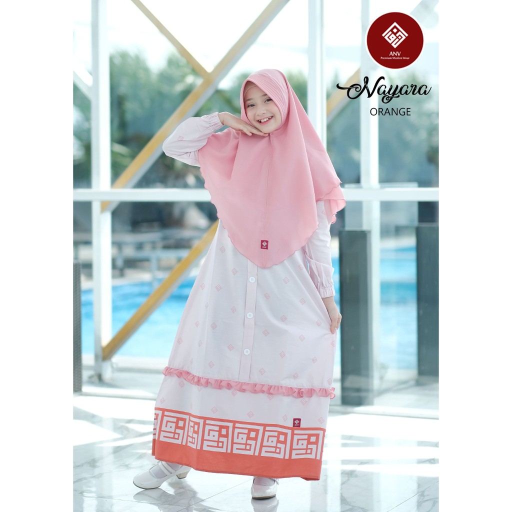 Gamis Anak Lucu Murah Gamis Naraya by ANV Kids