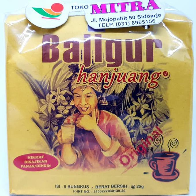 

Produk Terbaik] Bajigur Hanjuang Original Isi 5 Bks X 25Gr | Bandrek Karton Instan