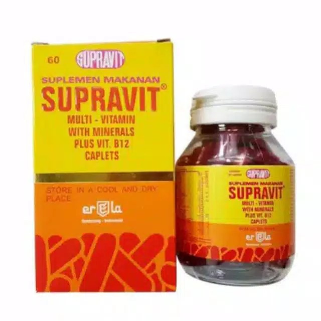 Supravit Multivitamin Botol Isi 60