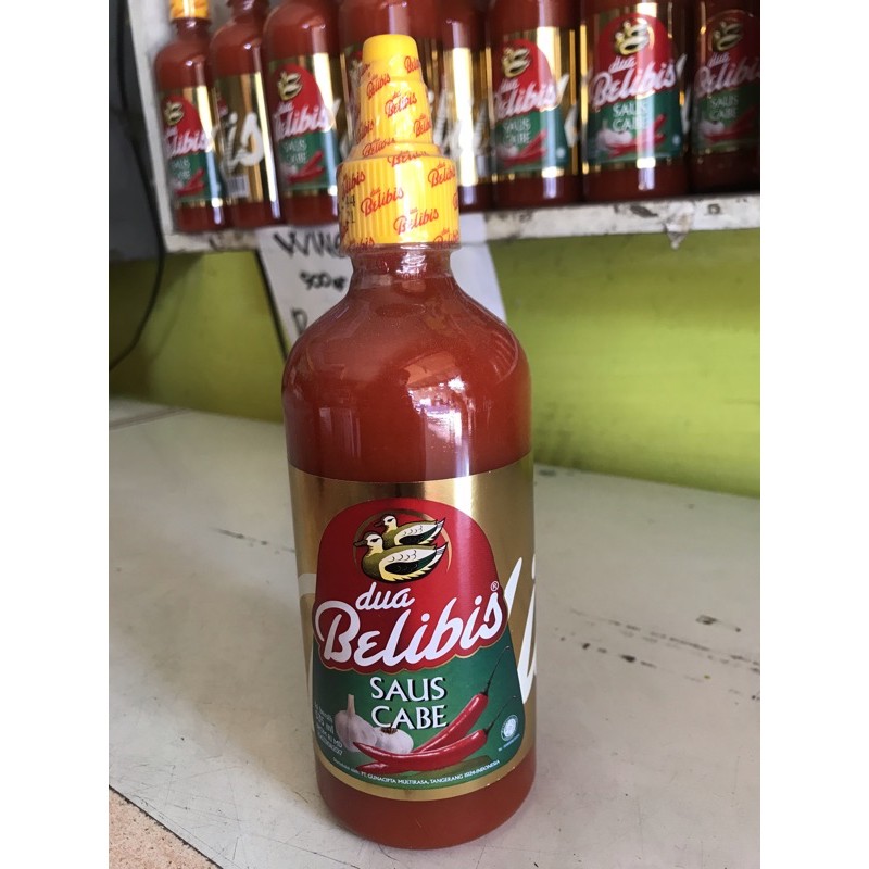 Belibis Saos Sambal Botol Dot 535ml