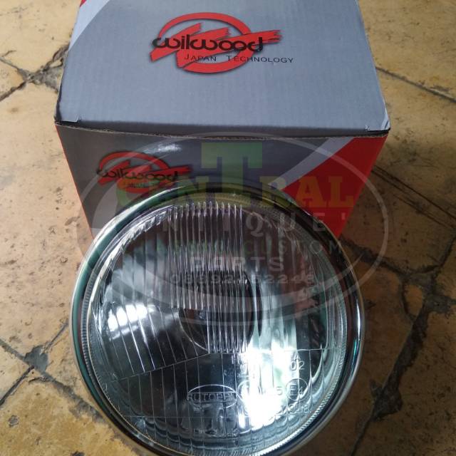 Lampu pesek autopal crom