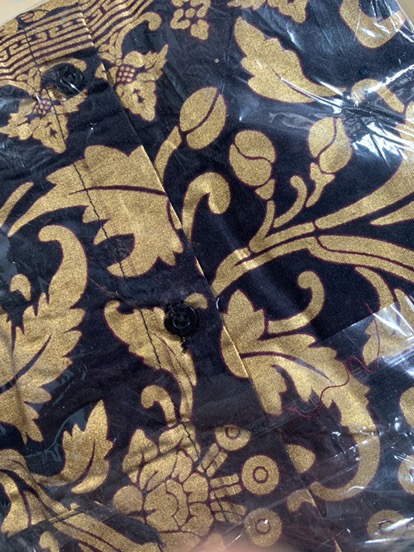 Batik Couple Keluarga Sania Ruffle Ori Ndoro Jowi Dnt Motif Bakung