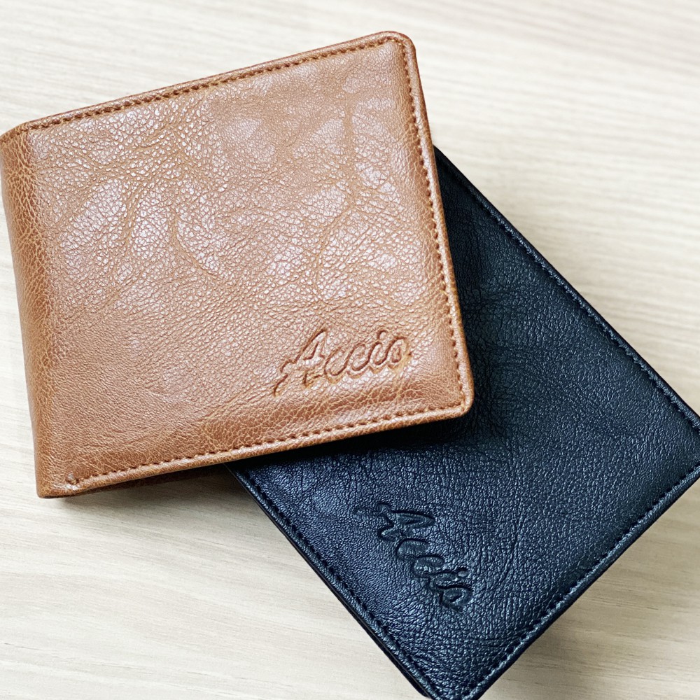 SHOPEE 6.6 SUPER SALE!! Dompet Pria Kulit Asli - Dompet Pria - Garansi 6 Bulan