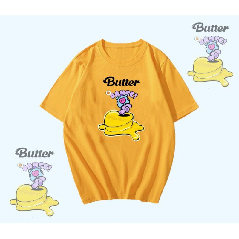 T-SHIRT TUMBLR TEE UNISED PREMIUM BUTTER BTS