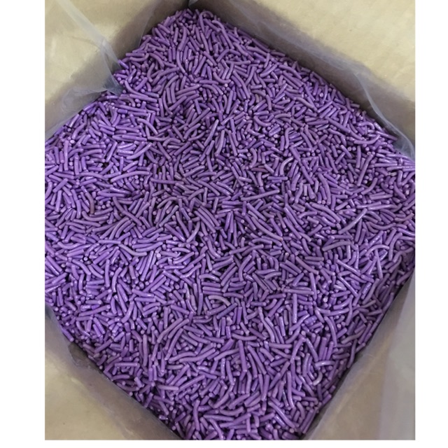 

Meses LAGIE butir coklat warna UNGU Purple enak repack 250 gram