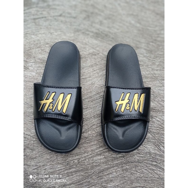 Sandal slop H&amp;M sendal slop casual sporty murah grade original