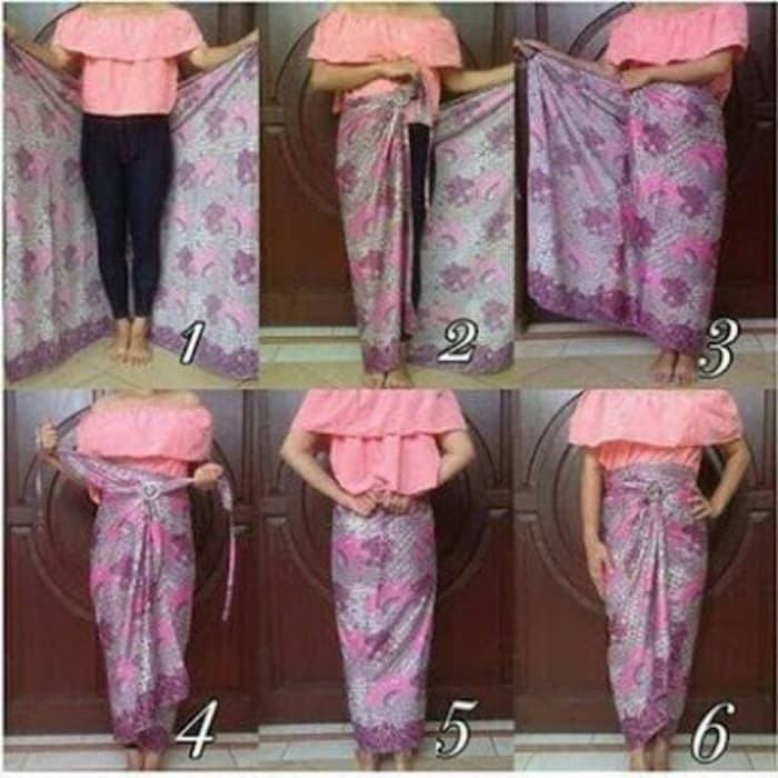 DRESS BATIK Rok Batik Lilit Wanita Bawahan Panjang Pendek Murah Modern Terbaru Cew  IWAZAH OFFICE