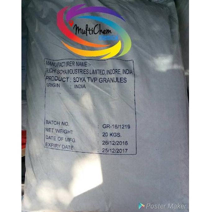 

(PRODUK MLQ0N) Soya Texturized Vegetable Protein / TSP / TVP 500gr