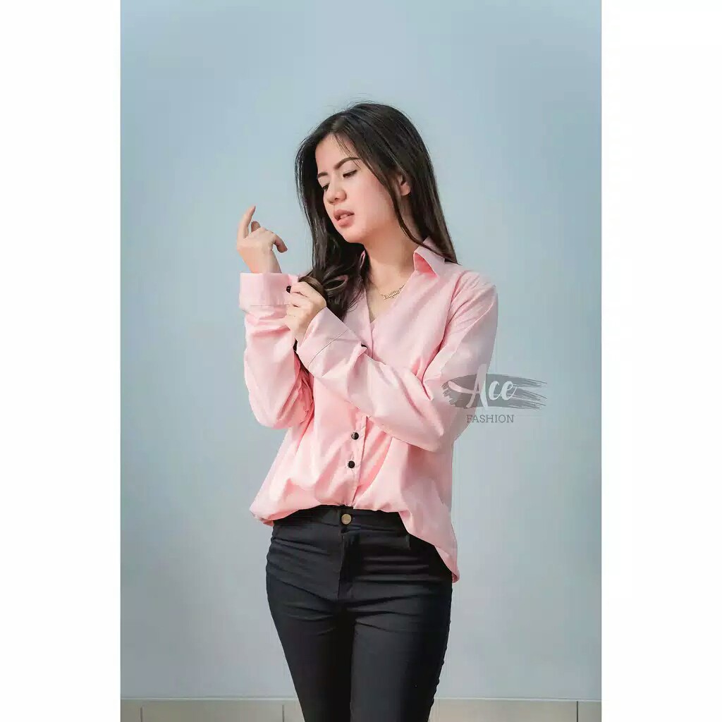 SALE - V Carol Tshirt / Kemeja Carol [LD 96 ,P 58 ]