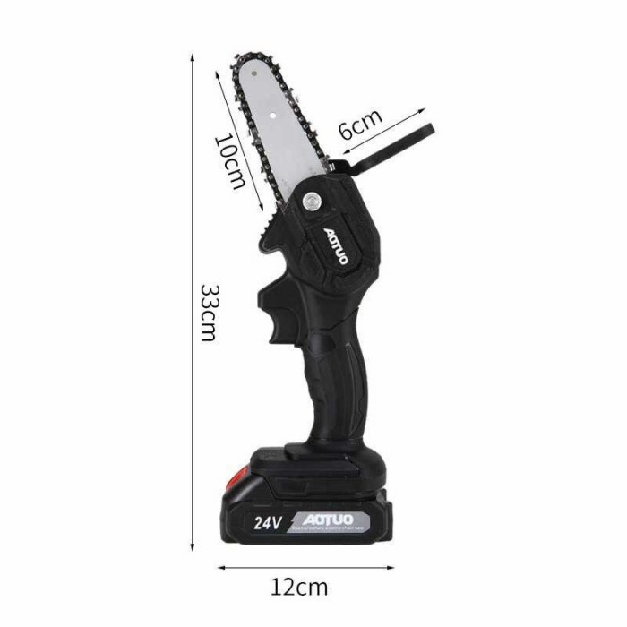 Gergaji Listrik rantai elektrik mini 24v