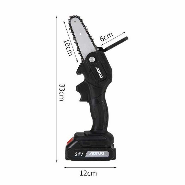 Gergaji Listrik rantai elektrik mini 24v