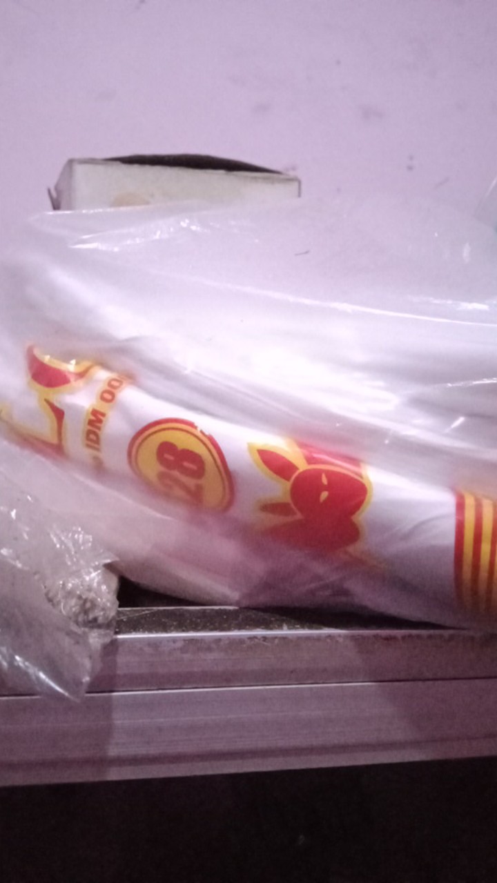 Kantong Plastik / Kresek Hd Kalong Putih Susu Tebal