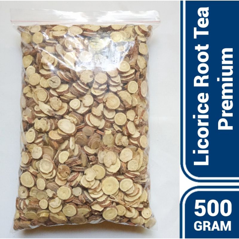 Sweet Licorice Root Slice / Licorice Root Tea / Teh Akar Licorice 500g