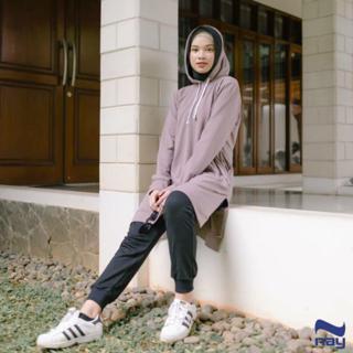 Atasan Saja Baju Olahraga Muslimah Yarra Hoodie Baju Senam Syari Baju Olahraga Remaja Shopee Indonesia