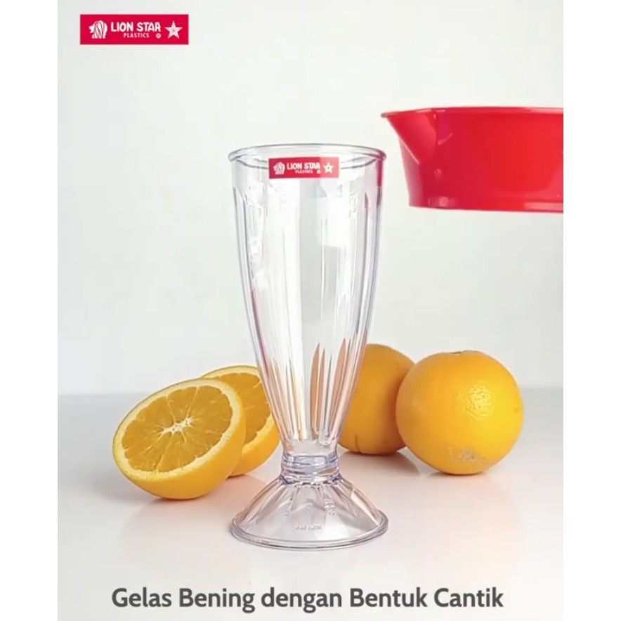 Davina Glass 450ml GL-40 LION STAR Gelas Minum/ Gelas Plastik/ Gelas
