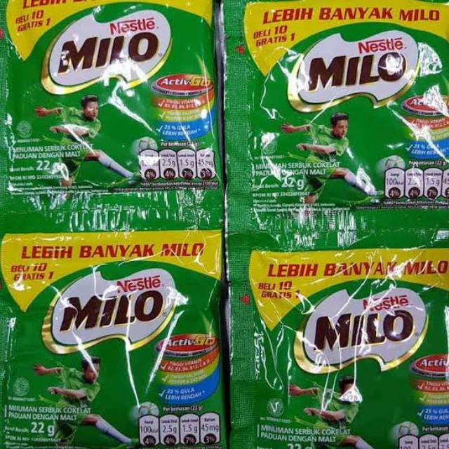 

MILO SACHET ACTIVE GO 22GR 1 RENCENG ISI 11BKS