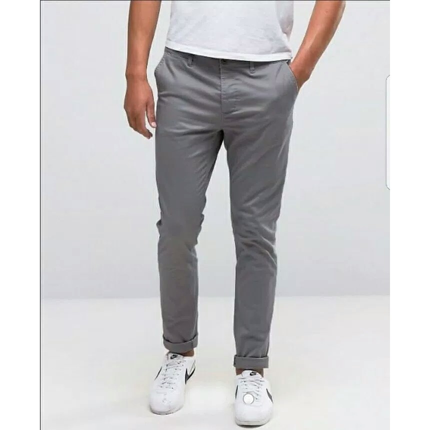 [COD] Celana Panjang Pria Chino Cino Slimfit Premium