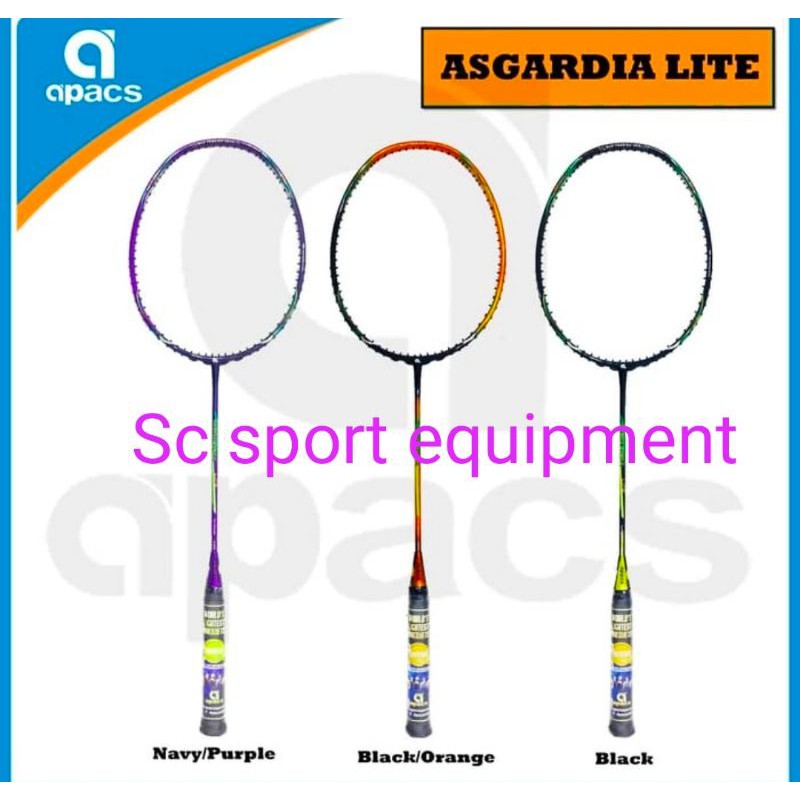 Raket Apacs Asgardia Lite Original + Free pasang senar