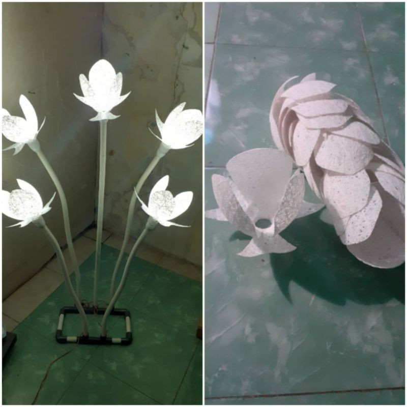 Kelopak bunga dekorasi