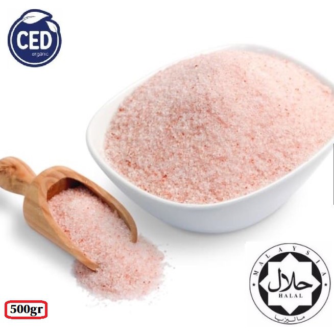 

GARAM HIMALAYA ORGANIK SEHAT HALAL 500gr / HIMALAYAN PINK SALT