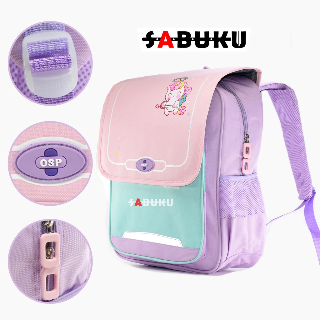 Tas Ransel Backpack Fashion Anak Sekolah Karakter Paud Tk SD Perempuan/Laki laki Ala Korea - 197