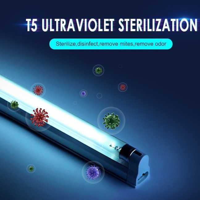 Lampu UV Sterilizer Desinfeksi Lampu LED Lampu Ultraviolet Lampu Germicidal Anti Virus Bakteri - 8W