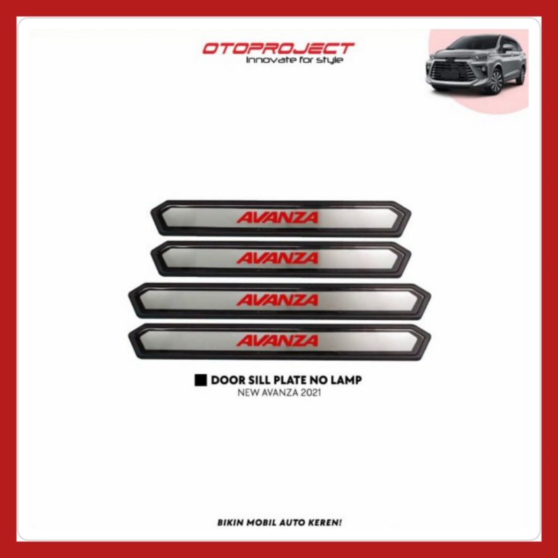 Sill Plate Samping Avanza 2022Up, Xenia 2022Up, Veloz 2022Up Otoproject